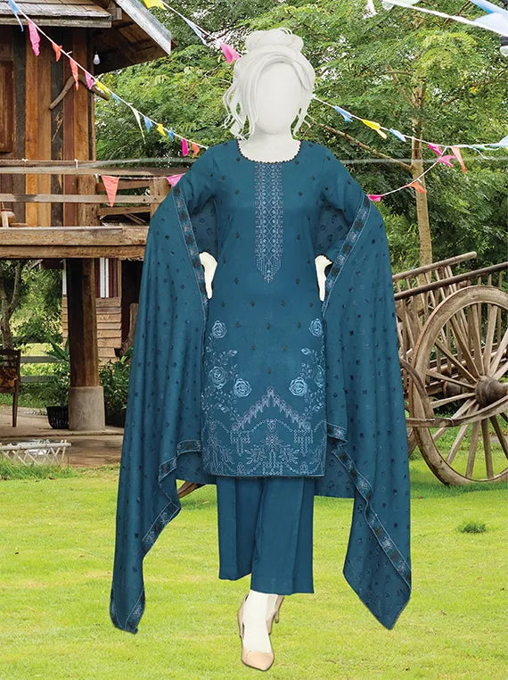 Maheen By ABC Embroidered Dhanak Collection 2025 Vol-02 (D-04)