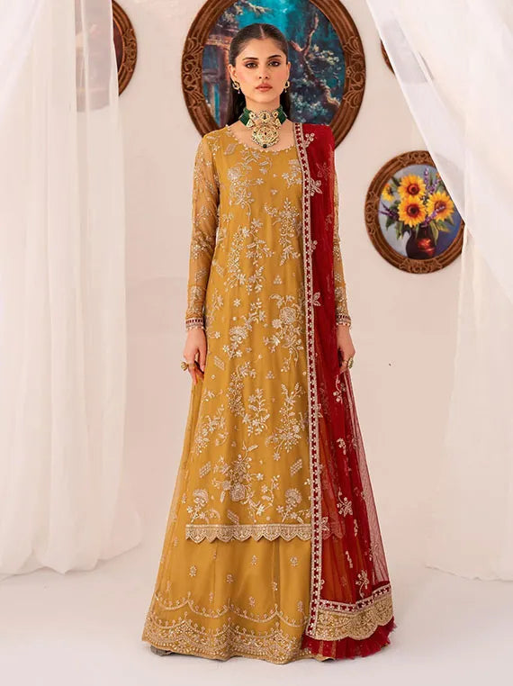 Maheer Festive Formal Collection 2024 By Zarif (ZMU 04 MAHROO)