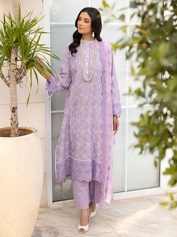 Mahees Embroidered Lawn Collection 2025 by Riaz Arts (D-03)