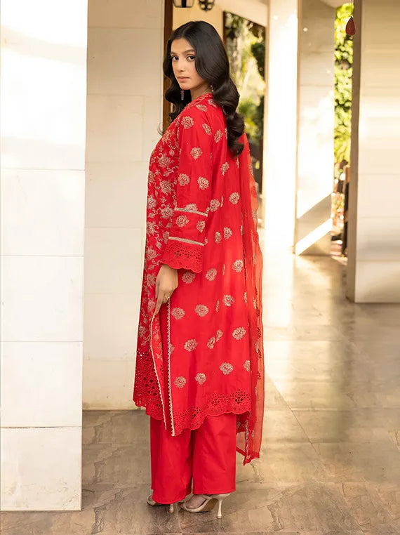 Mahees Embroidered Lawn Collection 2025 by Riaz Arts (D-04)