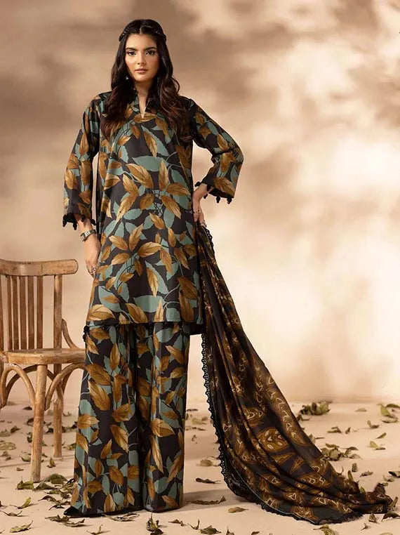 Mahmal Printed Bana Dora Staple Collection 2025 By Lamisah (D-05)