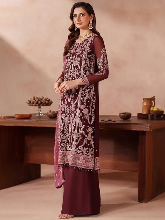 Mahrosh Festive Formals Collection 2025 By Zarif (MUF-02 SAMROSE)