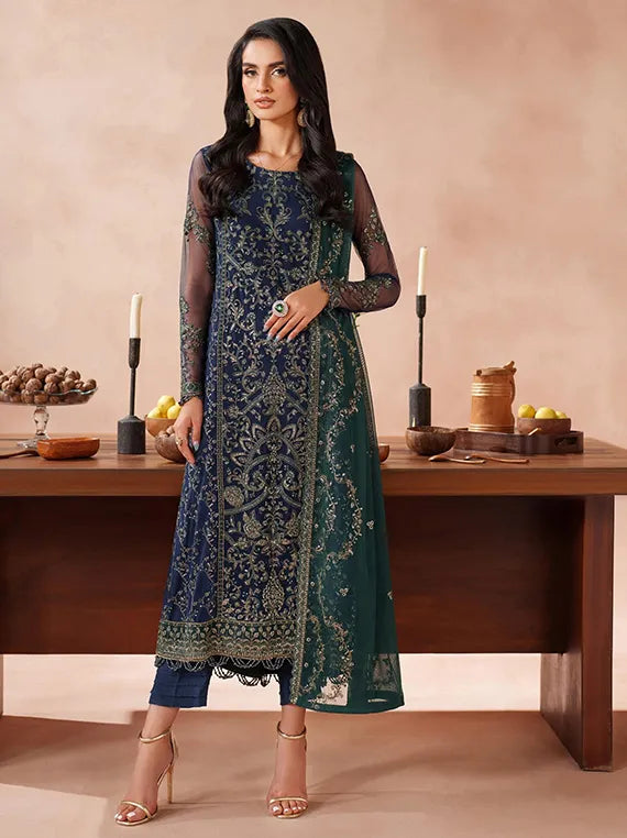 Mahrosh Festive Formals Collection 2025 By Zarif (MUF-03 BATEEL)
