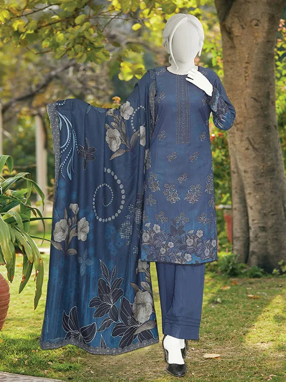 Maiza Embroidered Printed Peach Collection 2025 Vol-02 By ABC (D-05)