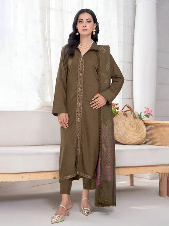 Makhmal by Riaz Arts Cotrai Velvet Unstitched Collection 2026 (D-01)