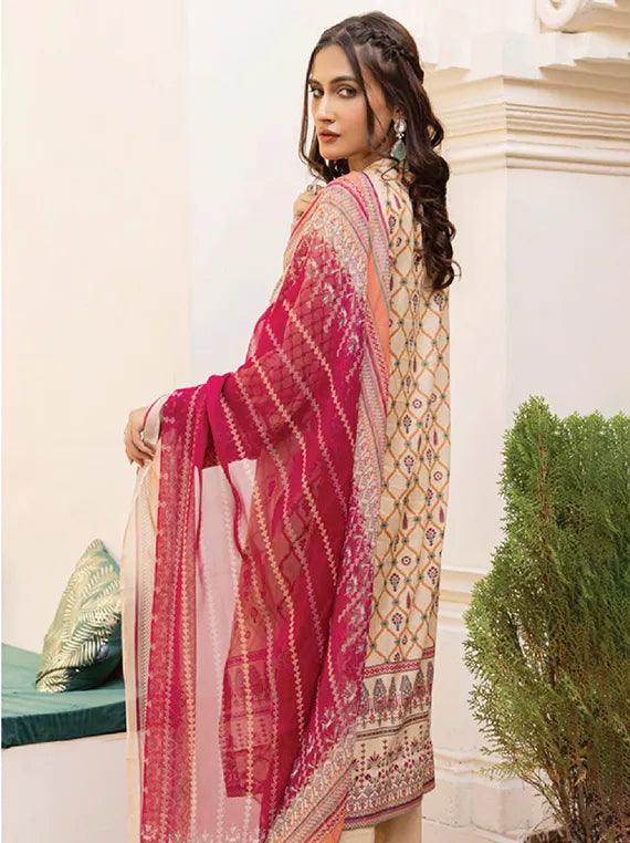 Malhar Printed Lawn Collection 2025 (D-05)