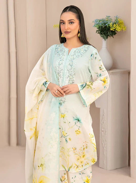 Malhar by Tawakkal Fabric Royal Lawn Collection 2026 (D-3072)