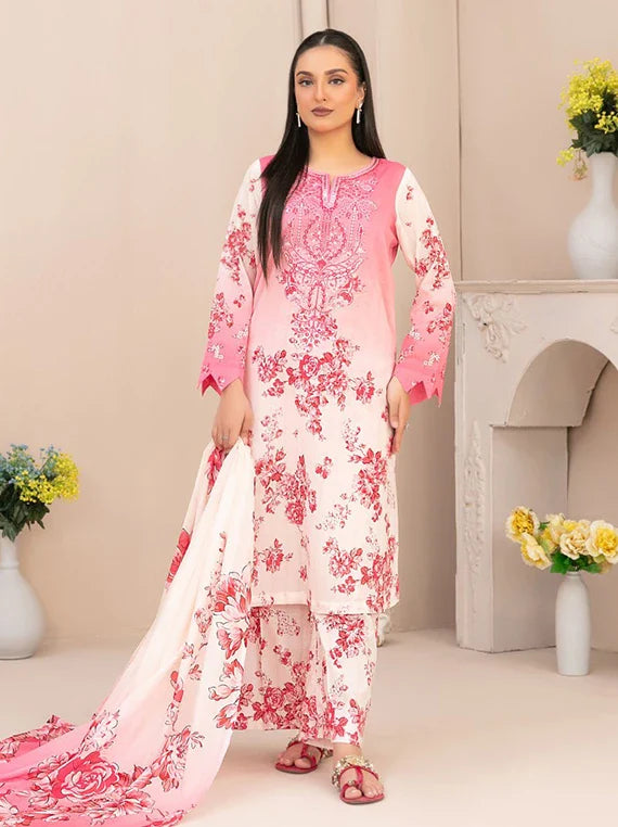 Malhar by Tawakkal Fabric Royal Lawn Collection 2026 (D-3076)