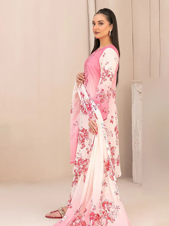 Malhar by Tawakkal Fabric Royal Lawn Collection 2026 (D-3076)