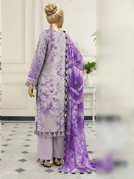 Malka by ABC Embroidered Printed Lawn Collection 2026 (AA-06)