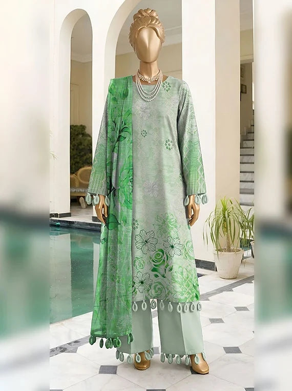 Malka by ABC Embroidered Printed Lawn Collection 2026 (AA-07)
