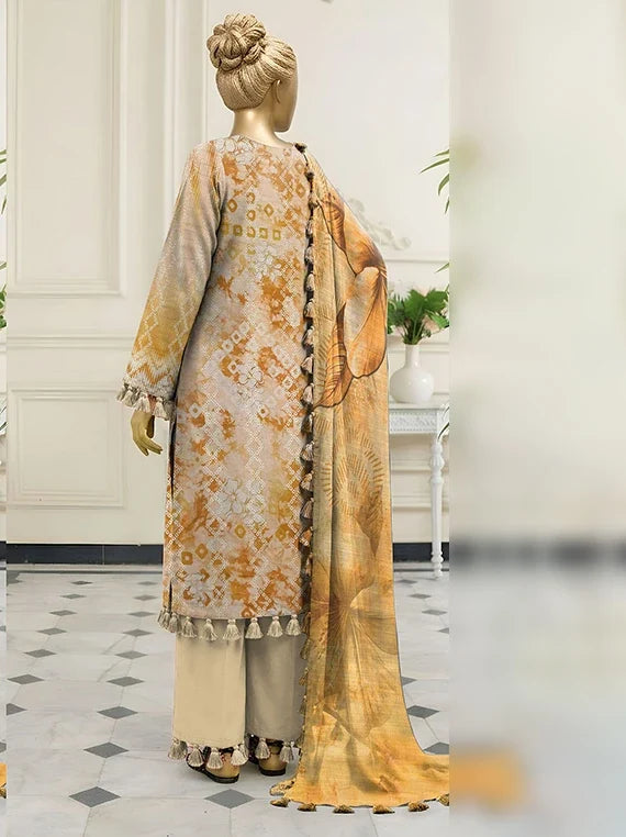 Malka by ABC Embroidered Printed Lawn Collection 2026 (AA-10)