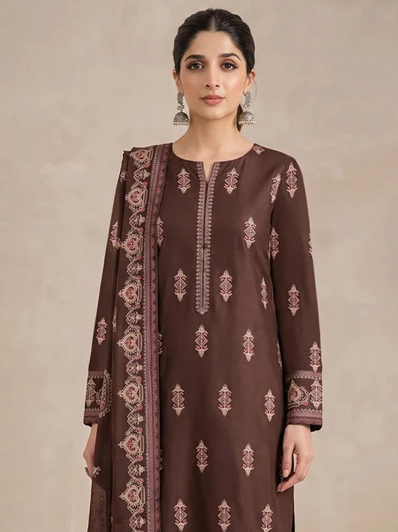 Manizay Andaz-E-Minahil Winter Wool Collection 2026 (D-03)