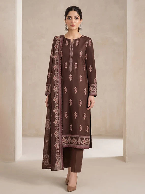 Manizay Andaz-E-Minahil Winter Wool Collection 2026 (D-03)