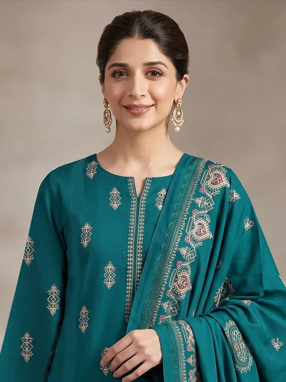 Manizay Andaz-E-Minahil Winter Wool Collection 2026 (D-07)