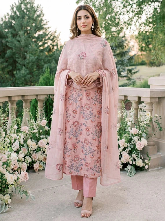 Manizay By Hayat Embroidered Karandi Collection 2026 (D-01)