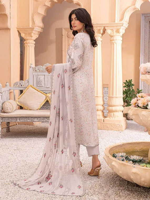 Manizay Super Anmol Embroidered Viscos Collection 2024 (M-01)