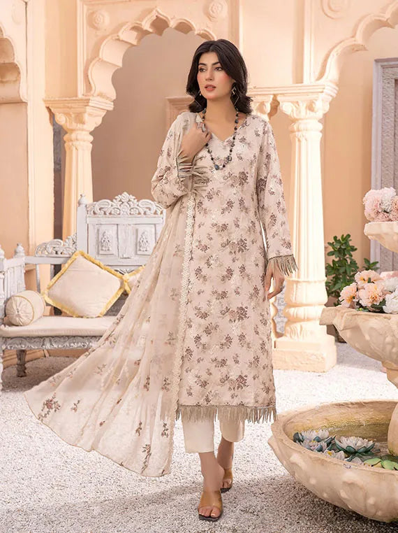 Manizay Super Anmol Embroidered Viscos Collection 2024 (M-06)