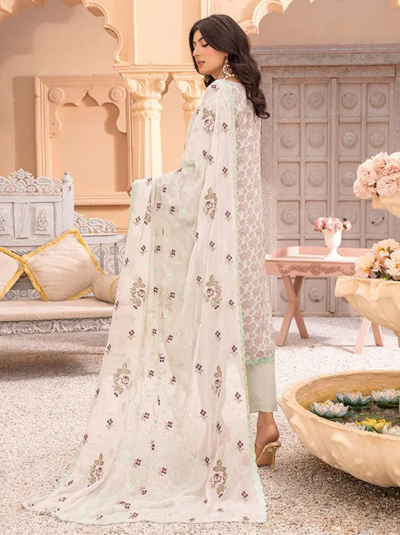 Manizay Super Anmol Embroidered Viscos Collection 2024 (M-09)