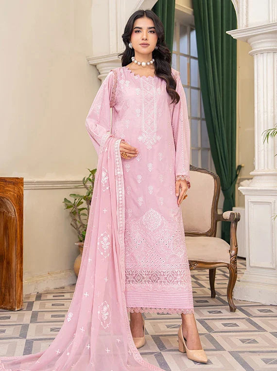 Manizy ke Sang Embroidered Lawn Collection 2026 (D-02)