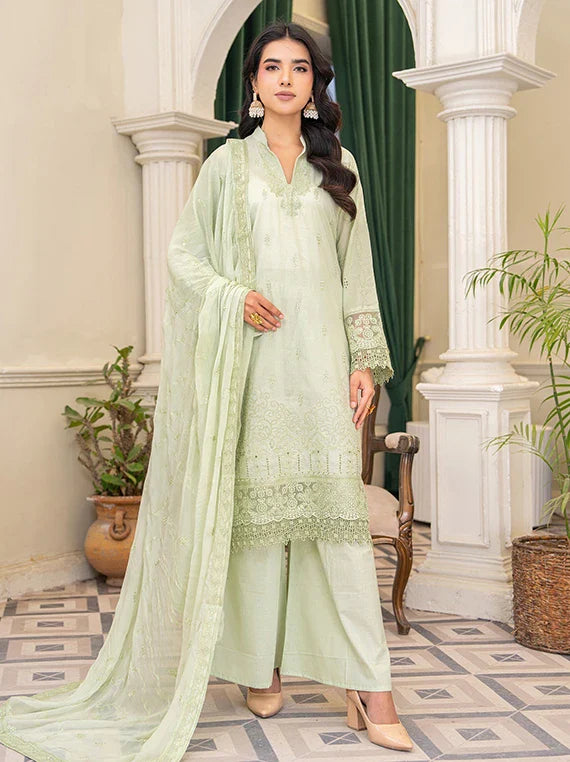 Manizy ke Sang Embroidered Lawn Collection 2026 (D-03)