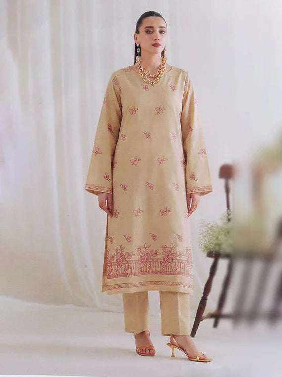 Mannat Embroidered Lawn By Pearl Arts Edit26 Vol-FA29