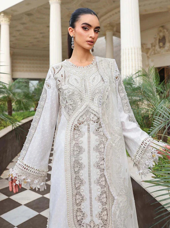 Maria.B Eid Luxury Embroidered Lawn Collection 2026 (D-01)