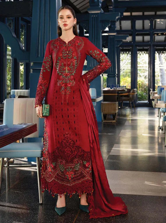 Maria.B Eid Luxury Embroidered Lawn Collection 2026 (D-05)