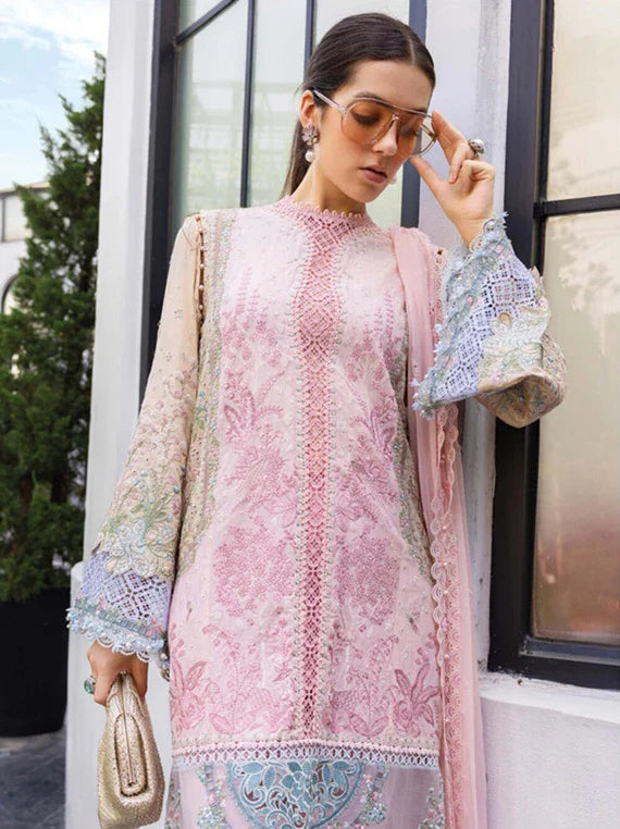 Maria.B Eid Luxury Embroidered Lawn Collection 2026 (D-09)