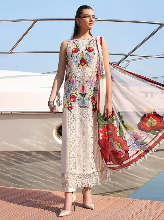 Maria.B Luxury Embroidered Lawn Collection 2026 (10A)