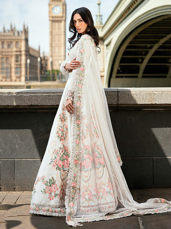 Maria.B Luxury Soiree Embroidered Chiffon Collection 2025 (D2)