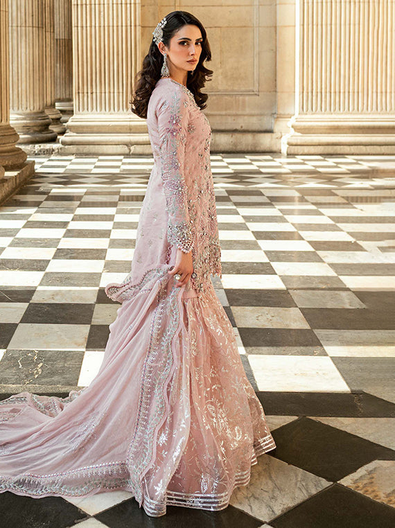 Maria.B Luxury Soiree Embroidered Chiffon Collection 2025 (D5)