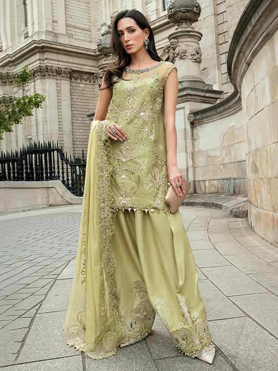 Maria.B Luxury Soiree Embroidered Chiffon Collection 2025 (D8)