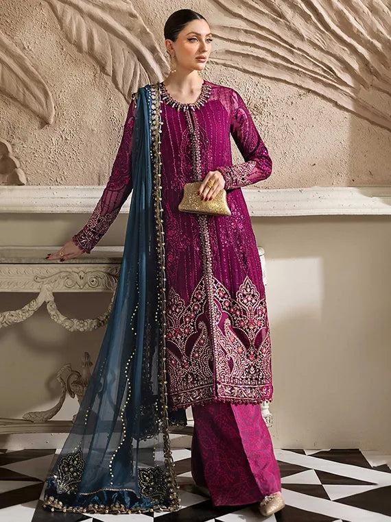Maria B Embroidered Chiffon Collection 2025