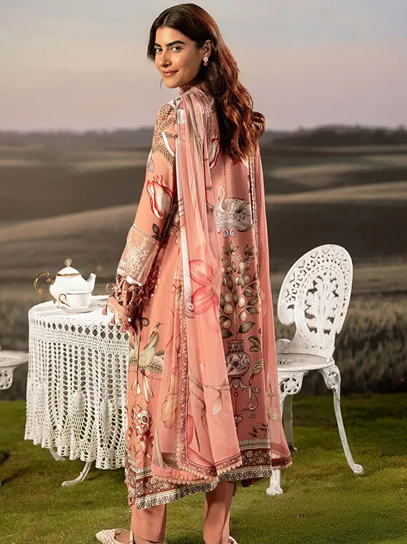 Maria B M-Basics Arabic Lawn Collection 2025 (MB-PFUS25-04B)