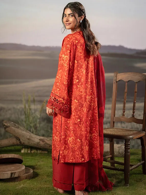 Maria B M-Basics Arabic Lawn Collection 2025 (MB-PFUS25-10B)