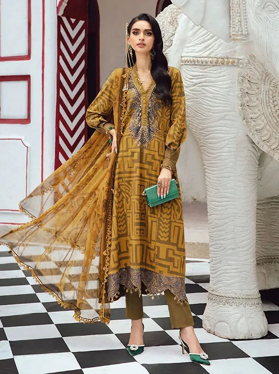Maria B M-Print Fall Winter Collection 2025 (MPT-2703-A)