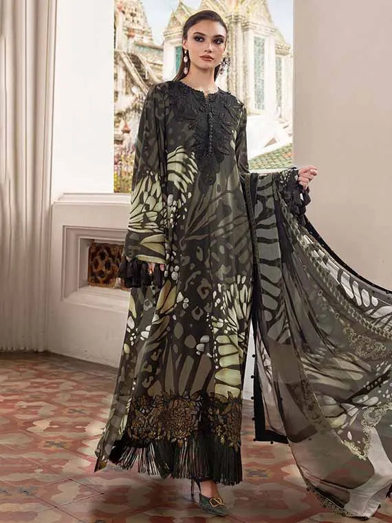Maria B M.Print WInter Collection 2025 (MPT-2809-A)