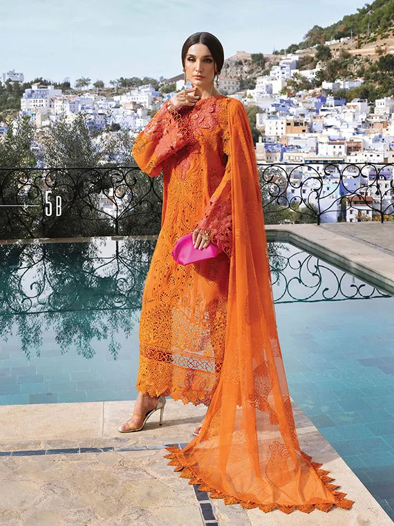 Maria B Voyage Luxury Lawn Collection 2025 (ML-2505-B)