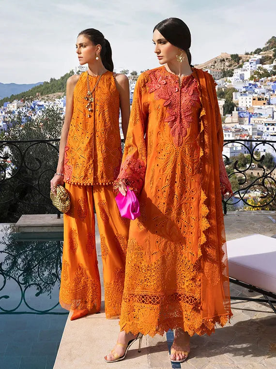Maria B Voyage Luxury Lawn Collection 2025 (ML-2505-B)