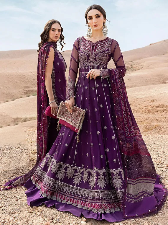 Maria B Voyage Luxury Lawn Collection 2025 (ML-2507-B)