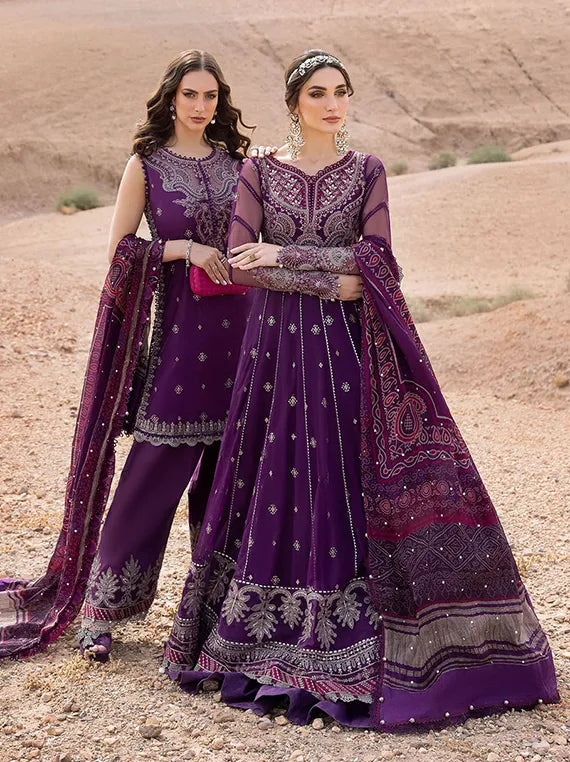Maria B Voyage Luxury Lawn Collection 2025 (ML-2507-B)