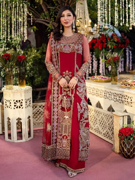 Maria Osama Khan Qubool Hai Wedding Collection 2022 (MQ-07 GULSHA)