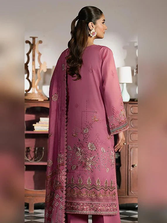Mashaal by Ramsha Embroidered Lawn Collection 2026 Vol-16 (L-1602)