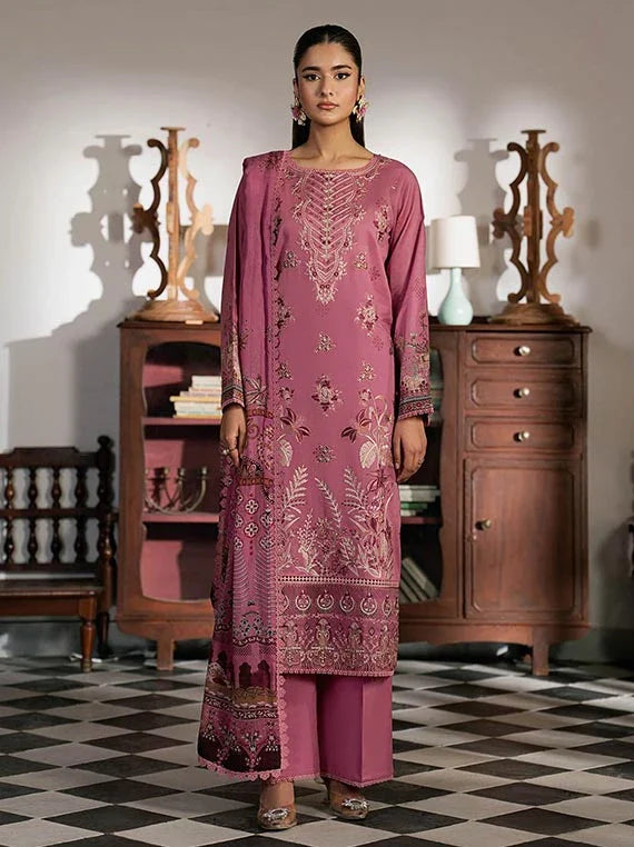 Mashaal by Ramsha Embroidered Lawn Collection 2026 Vol-16 (L-1602)