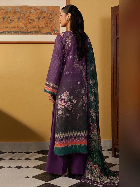 Mashaal by Ramsha Embroidered Lawn Collection 2026 Vol-16 (L-1605)