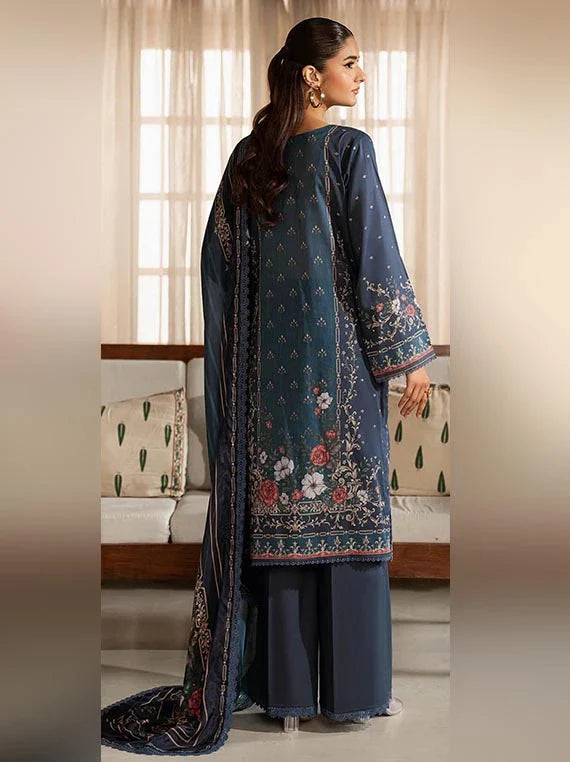 Mashaal by Ramsha Embroidered Lawn Collection 2026 Vol-16 (L-1606)