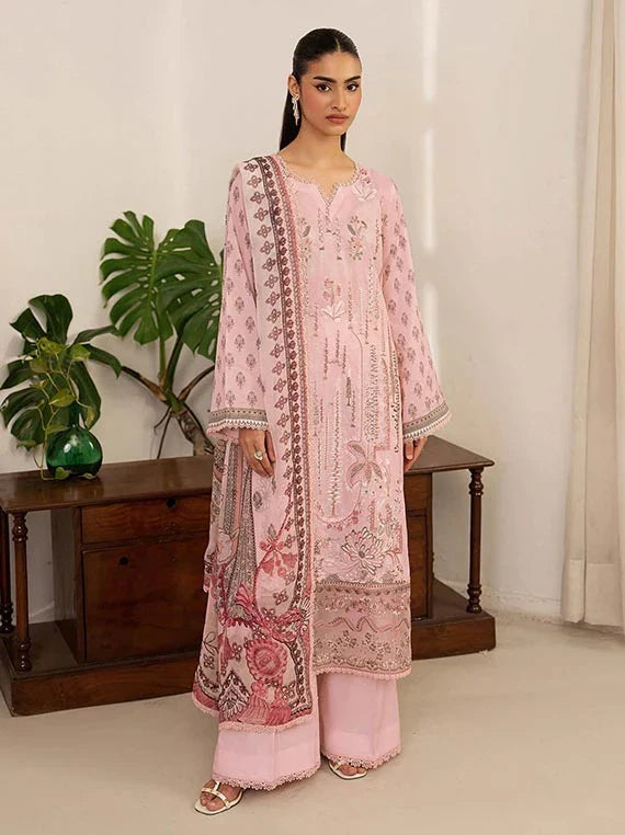 Mashaal by Ramsha Embroidered Lawn Collection 2026 Vol-16 (L-1607)