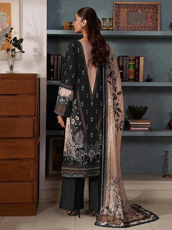 Mashaal by Ramsha Embroidered Lawn Collection 2026 Vol-16 (L-1608)