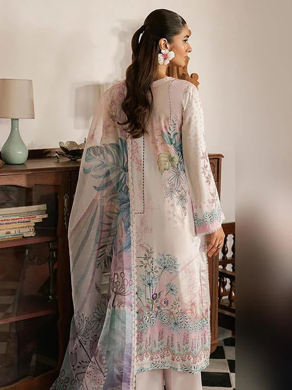 Mashaal by Ramsha Embroidered Lawn Collection 2026 Vol-16 (L-1610)